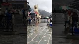 Rainy day at shimla mallroad #shimla #shimlamallroad