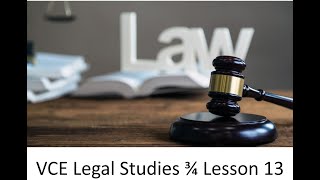 VCE Legal Studies VLRC, Royal Commission, Parliamentary Commission and more Lesson 13