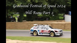 Goodwood Festival of Speed 2024 (Hill Runs part 2)