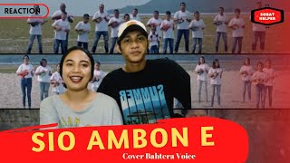 SIO AMBON E || Cipt Corr Tetelepta || Cover Bahtera Voice - REACTION