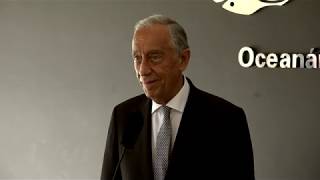 Visita do Presidente da República Marcelo Rebelo de Sousa ao Oceanário de Lisboa