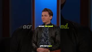 Tom holland talking about homecoming in Spiderman #shorts