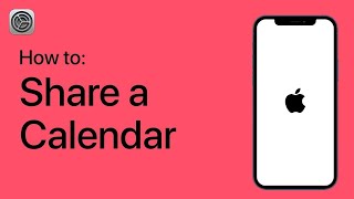 How to Share a Calendar on Your iPhone