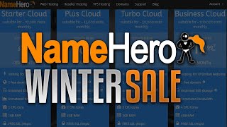 Huge Web Hosting Savings During NameHero's Winter Sale