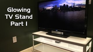 Glowing TV Stand with Philips Hue Lightstrip Plus: Part 1