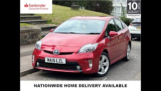 2016 Toyota Prius 1.8 VVT-h T Spirit CVT Euro 5 (s/s) 5dr, MA16LZL - Premier Car Sales Ltd, Preston