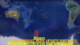 M 6.2 EARTHQUAKE - PACIFIC-ANTARCTIC RIDGE 01/15/13