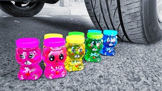 Crushing Things With Car Best! Car vs Jelly, Slime, Toys Compilation | Running over stuff with a car