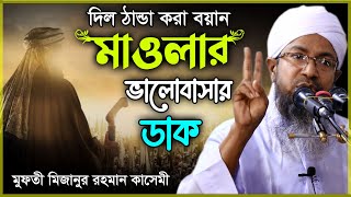 মাওলার ভালোবাসার ডাক (মাওলা গো অনেক ভুল করেছি ) - Mizanur Rahman Kasemi মুফতী মিজানুর রহমান কাসেমী