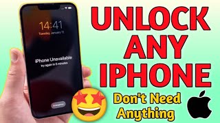 How to Unlock Your iPhone When It's Unavailable: Easy Step- by- Step Guide!" (Fix iPhone Unavailable