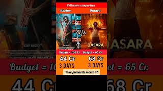 Bholaa Vs Dasara movie comparison #shorts