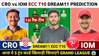 CRO vs IOM Dream11 Prediction | CRO vs IOM Dream11 Team | CRO vs IOM Dream11 Prediction Today Match