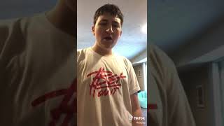 Kid sings foreigner on tiktok (rip pop smoke)