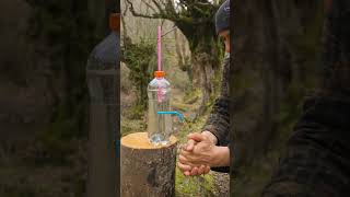 atmospheric pressure fountain #camping #outdoors #bushcraft #amazing