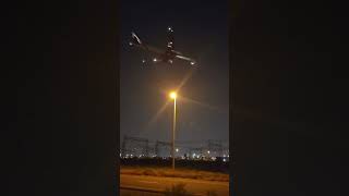 emirates 777 landing in dubai # new livery # from darisalam