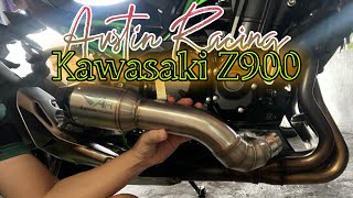 Installing Austin Racing Slip On Kawasaki Z900 2022