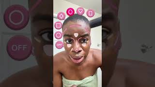 Trying the viral contour with Black-owned products! #funnyvoiceover #contour #beauty #shorts