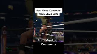 Since 2K won’t give us new moves, we made some concepts! #wwe2k23 #wwe #wwemoves