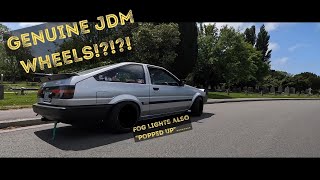 Akina Gets some Rare JDM Goodies!!