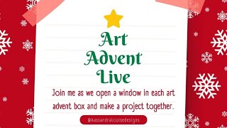 Art Advent Live! Day 16