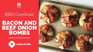 Bacon Beef Bombs Recipe | Dinner | Meal Studio