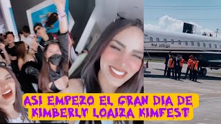 kimberly loaiza y Juan de Dios Pantoja/ así empezó el gran día KIMFEST