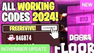 *NEW*ALL WORKING CODE DOORS ROBLOX CODES 2024 -WORKING CODE DOORS ROBLOX CODES NOVEMBER 2024🎁