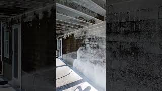 Pretreating with a foam cannon ASMR #oddlysatisfyingpressurewashing #asmr #foamcannon