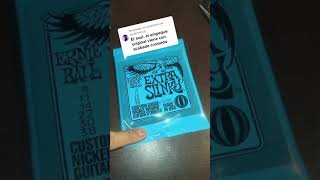 Detecta cuerdas Ernie Ball piratas de AliExpress Pt 1 | Borro Guitars #shorts #cortos