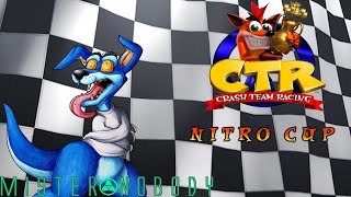 NOBODY PLAYS - CTR: Crash Team Racing | Nitro Cup with Ripper Roo (Playstation)