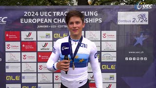 #EuroTrack24 Jun/U23 | Colin Rudolph interview