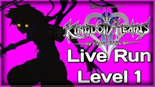 KH2 Level 1 Continues. Time to Suffer More.