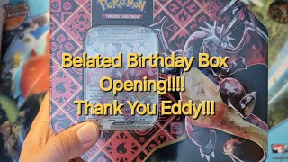 Pokémon: Paldean Fates Belated Birthday Opening!!! #pokemon #pokémon #gamefreak