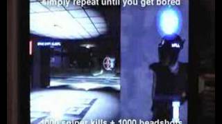 Perfect Dark Zero 1000 headshots + sniper kills