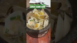 garlic clams soup#seafoodsoup #soup #shorts