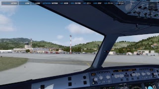 Prepar3D v4.1 / Lusitaniair Airbus A320 CS-TVB /LOWI(Innsbruck) - LGSM(Samos,GR) / VATSIM