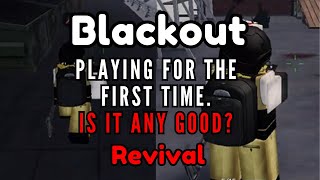 Playing Blackout Revival For The FIRST Time! | Roblox