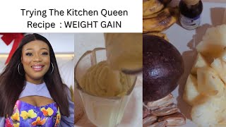 How to GAIN WEIGHT !! Trying @Ifyskitchen Recipe: Yay or Nay 😜| WEIGHT GAIN SMOOTHIE  #vlogmas