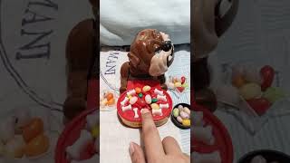 Don't steal grumpy dog jelly beans #shorts #asmr #best #trendy #grumpydog