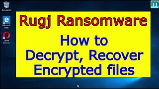 Rugj virus (ransomware). How to decrypt .Rugj files. Rugj File Recovery Guide.