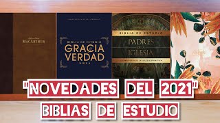 BIBLIAS de estudio NOVEDADES para este 2021/ Sus primeras Caracteristicas / Proximas publicaciones