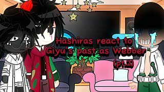 Hashiras react to Giyuu's past as Webber ||pt.2|| My Au's||(Read Description if you want to.)||