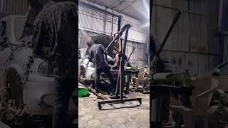 Opel Corsa Engine Installation..#germancars #opel #mechanic #engine #trendingshorts #nepalishorts