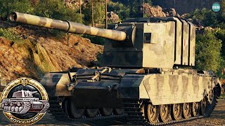 FV4005 Stage II карта Граница империи, Колобанов, Рэдли.WoT 1.9.0. 2К VIDEO.