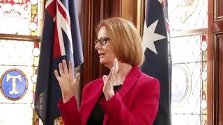 Australia’s First Female Prime Minister Julia Gillard Cannot Answer The Question: ‘What Is A Woman?’