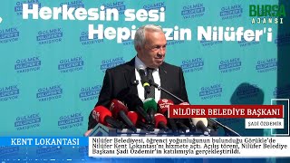 Nilüfer Belediyesi Kent Lokantası'nı Görükle'de açtı