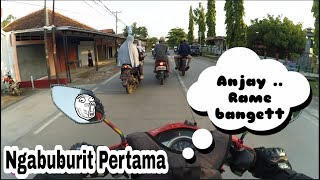 Hayu NGABUBURIT 👌 || Rame Sekali || Ramadhan 2020 || ICO_MOTOVLOG ✓✓