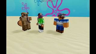 Spongebob Squarepants: Get Back To Work, but animated in Roblox