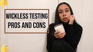 WICKLESS CANDLE TESTING | PROS & CONS