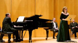 Alexandra Sherman sings B.Britten "The Last Rose of Summer"